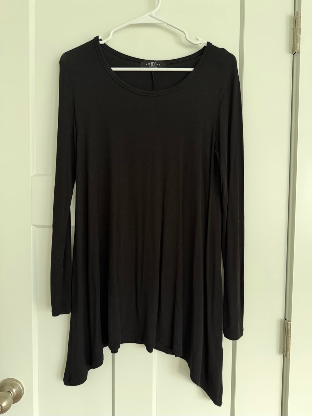 By Johnny Black Long-Sleeve Swing Tunic Top
